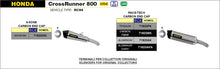 Load image into Gallery viewer, Arrow Motorcycle Exhaust - Honda Crossrunner 800: 2017 - 2020