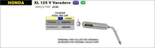 Load image into Gallery viewer, Arrow Motorcycle Exhaust - Honda XL125V Varadero: 2001 - 2012