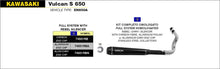Load image into Gallery viewer, Arrow Motorcycle Exhaust - Kawasaki Vulcan S 650: 2014 - 2016