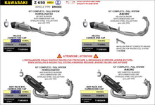 Load image into Gallery viewer, Arrow Motorcycle Exhaust - Kawasaki Z 650: 2024