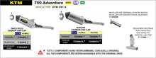Load image into Gallery viewer, Arrow Motorcycle Exhaust - KTM 790 Adventure: 2024