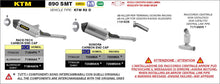 Load image into Gallery viewer, Arrow Motorcycle Exhaust - KTM 890 SMT: 2024
