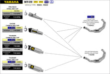 Load image into Gallery viewer, Arrow Motorcycle Exhaust - Yamaha MT-09: 2013 - 2020