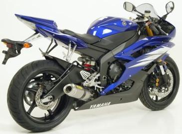 Arrow Motorcycle Exhaust - Yamaha YZF-R6: 2006 - 2007