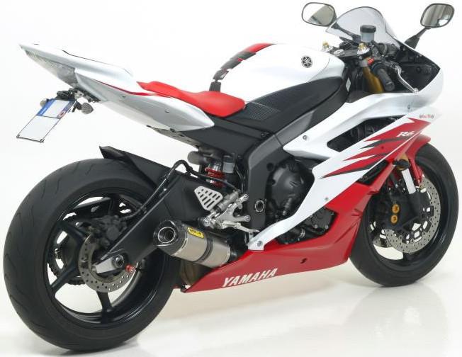Arrow Motorcycle Exhaust - Yamaha YZF-R6: 2006 - 2007