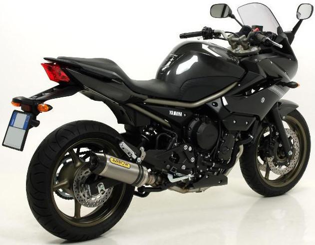 Arrow Motorcycle Exhaust - Yamaha XJ6 + XJ6 Diversion: 2009 - 2013