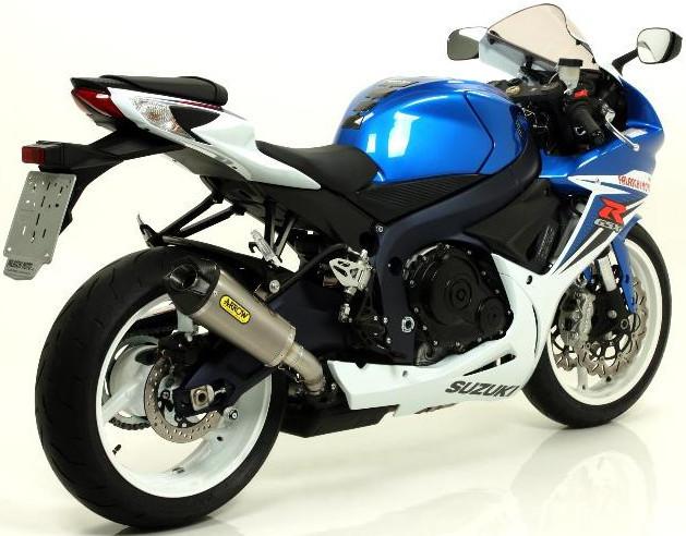 Arrow Motorcycle Exhaust - Suzuki GSXR600: 2011 - 2013