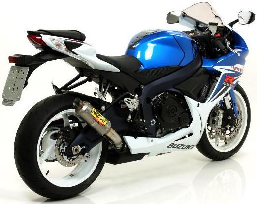 Arrow Motorcycle Exhaust - Suzuki GSXR600: 2011 - 2013