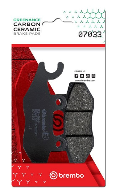 Brembo Motorcycle Brake Pad CC 07033CC
