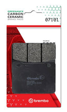 Load image into Gallery viewer, Brembo Motorcycle Brake Pad CC 07101CC