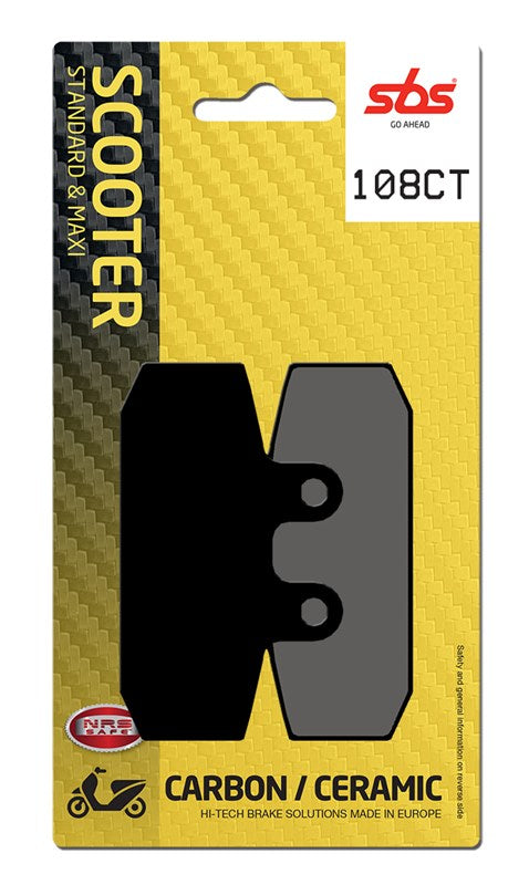 SBS Motorcycle Brake Pads 108CT