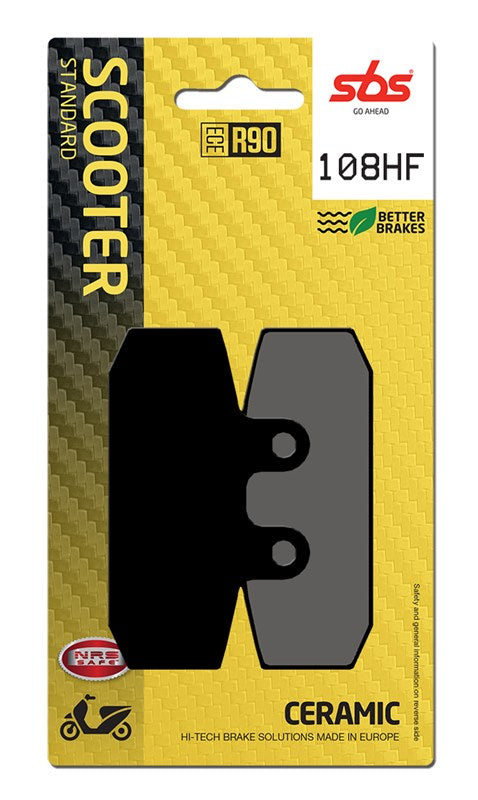 SBS Motorcycle Brake Pads 108HF