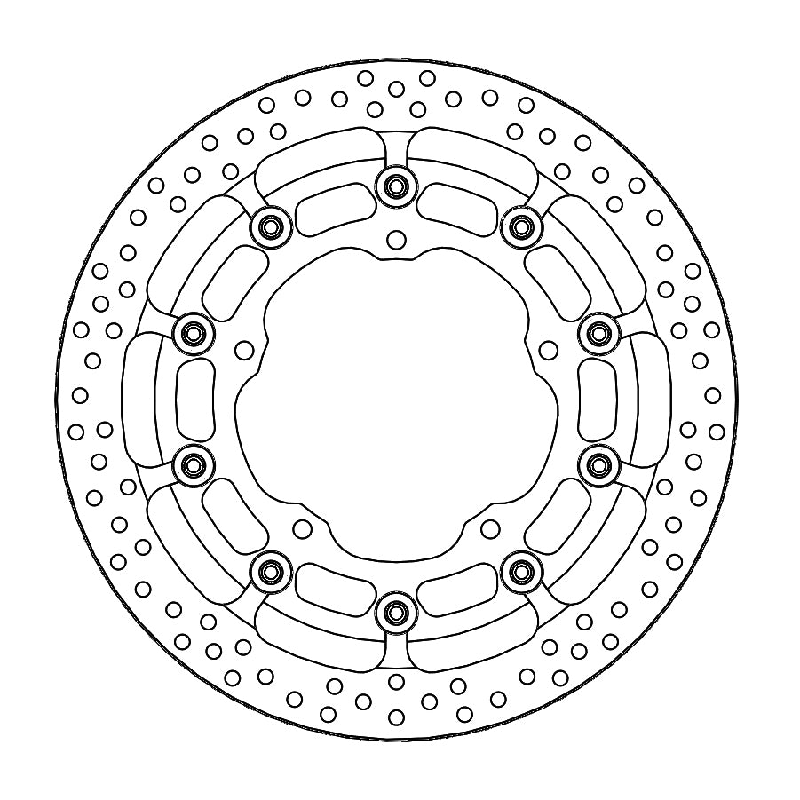 Moto-Master Motorcycle Brake Disc 116096
