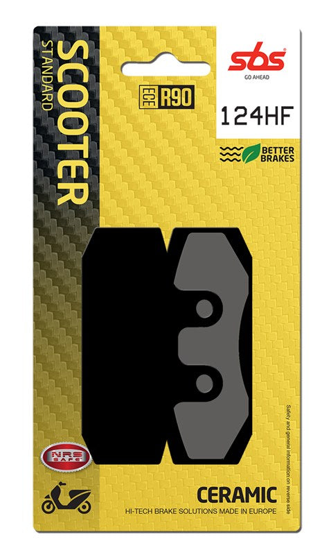 SBS Motorcycle Brake Pads 124HF