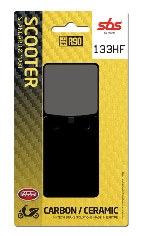 SBS Motorcycle Brake Pads 133HF