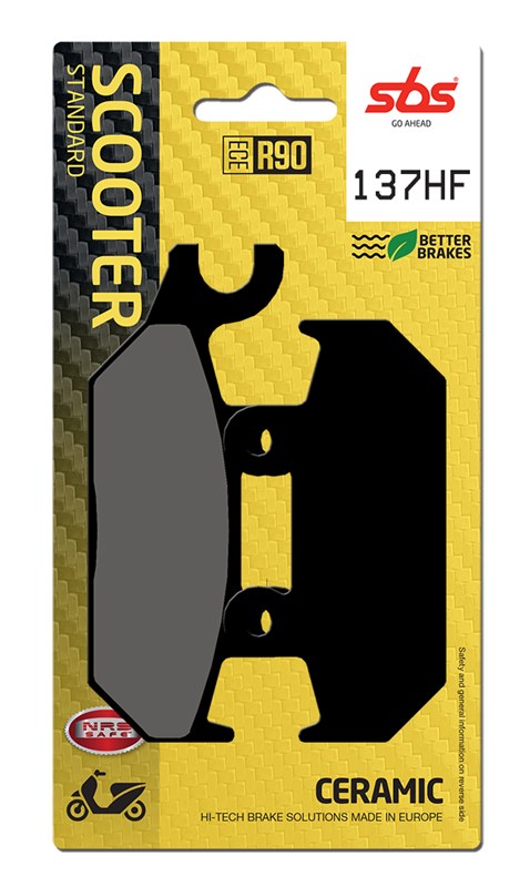 SBS Motorcycle Brake Pads 137HF