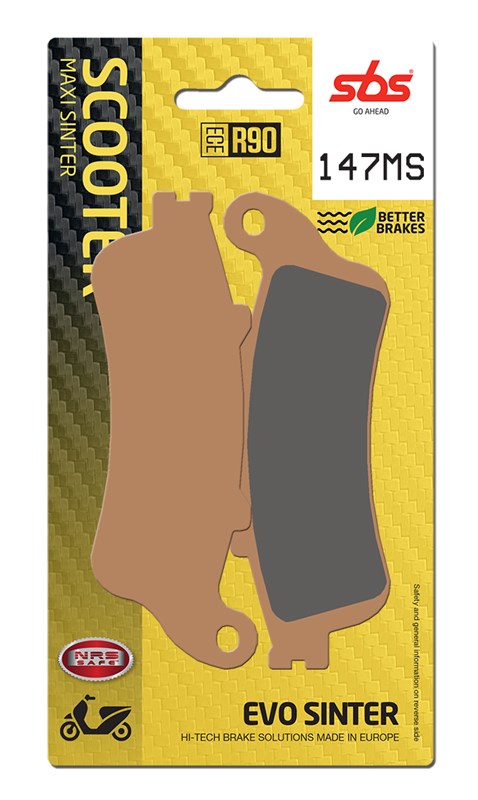 SBS Motorcycle Brake Pads 147MS