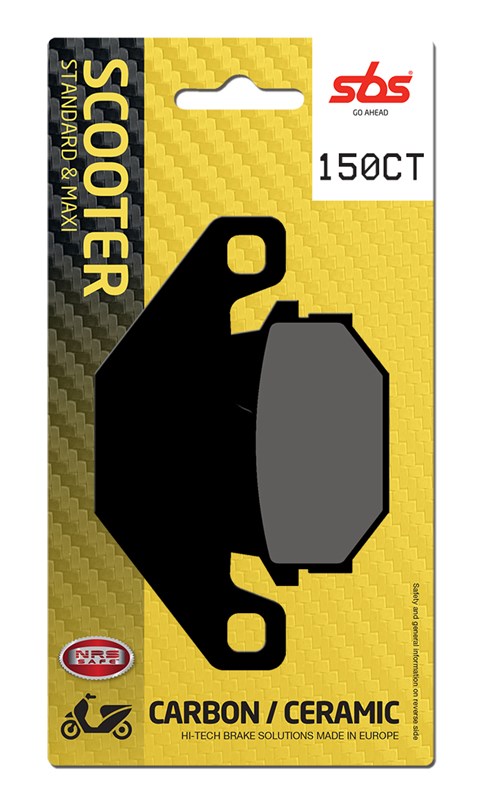 SBS Motorcycle Brake Pads 150CT