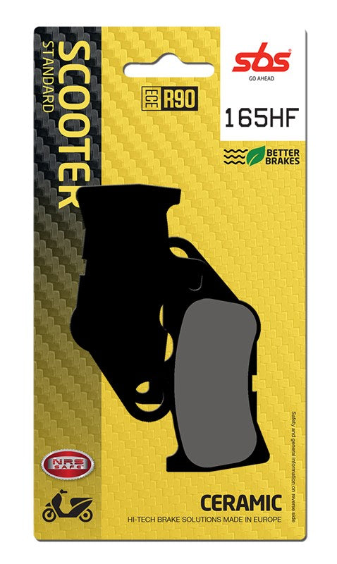 SBS Motorcycle Brake Pads 165HF