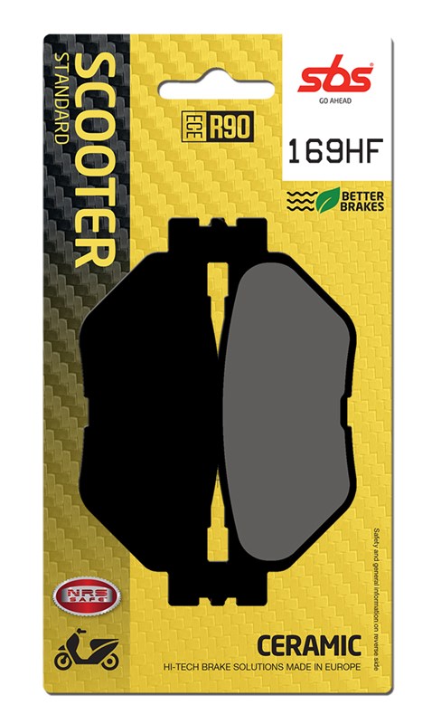 SBS Motorcycle Brake Pads 169HF