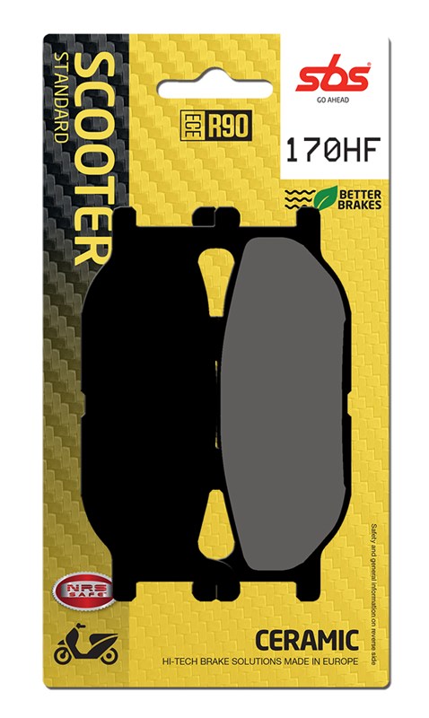 SBS Motorcycle Brake Pads 170HF
