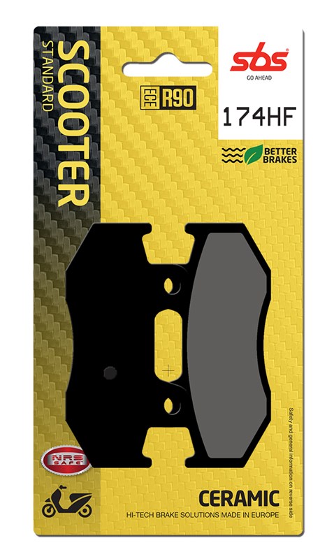 SBS Motorcycle Brake Pads 174HF