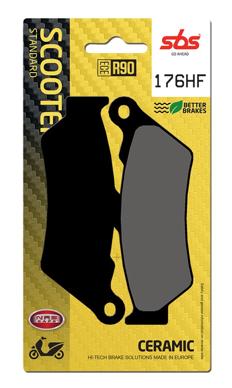 SBS Motorcycle Brake Pads 176HF