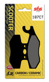 SBS Motorcycle Brake Pads 187CT
