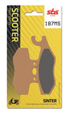 SBS Motorcycle Brake Pads 187MS