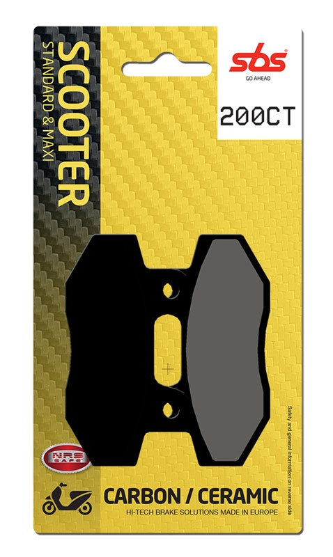 SBS Motorcycle Brake Pads 200CT