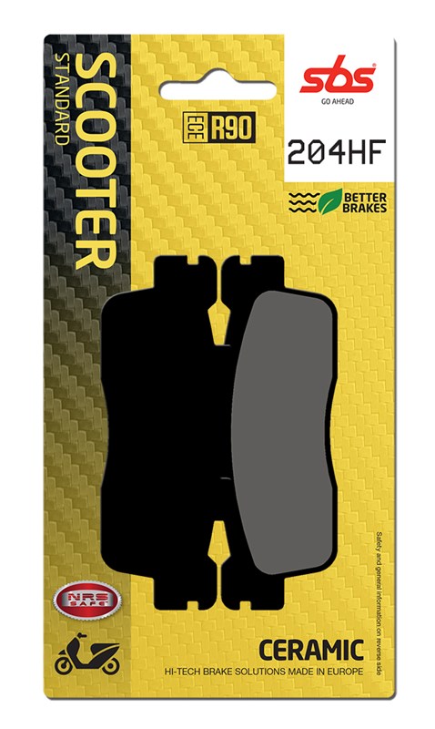 SBS Motorcycle Brake Pads 204HF