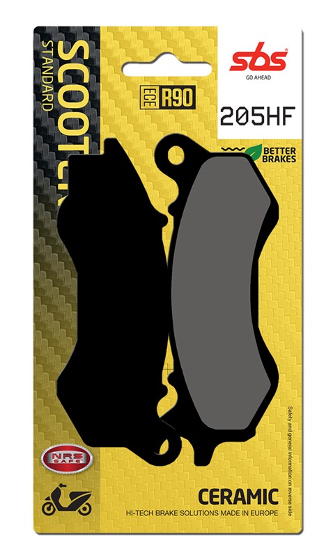 SBS Motorcycle Brake Pads 205HF