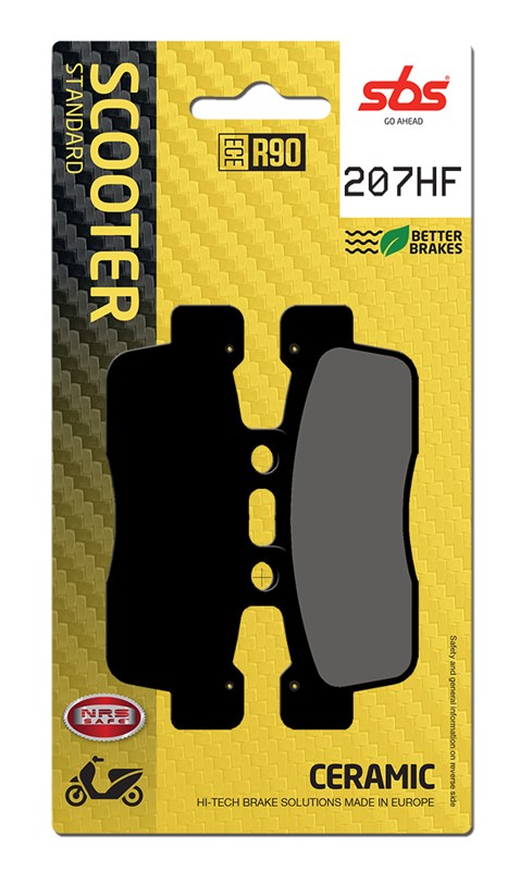 SBS Motorcycle Brake Pads 207HF