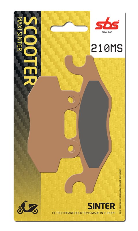 SBS Motorcycle Brake Pads 210MS