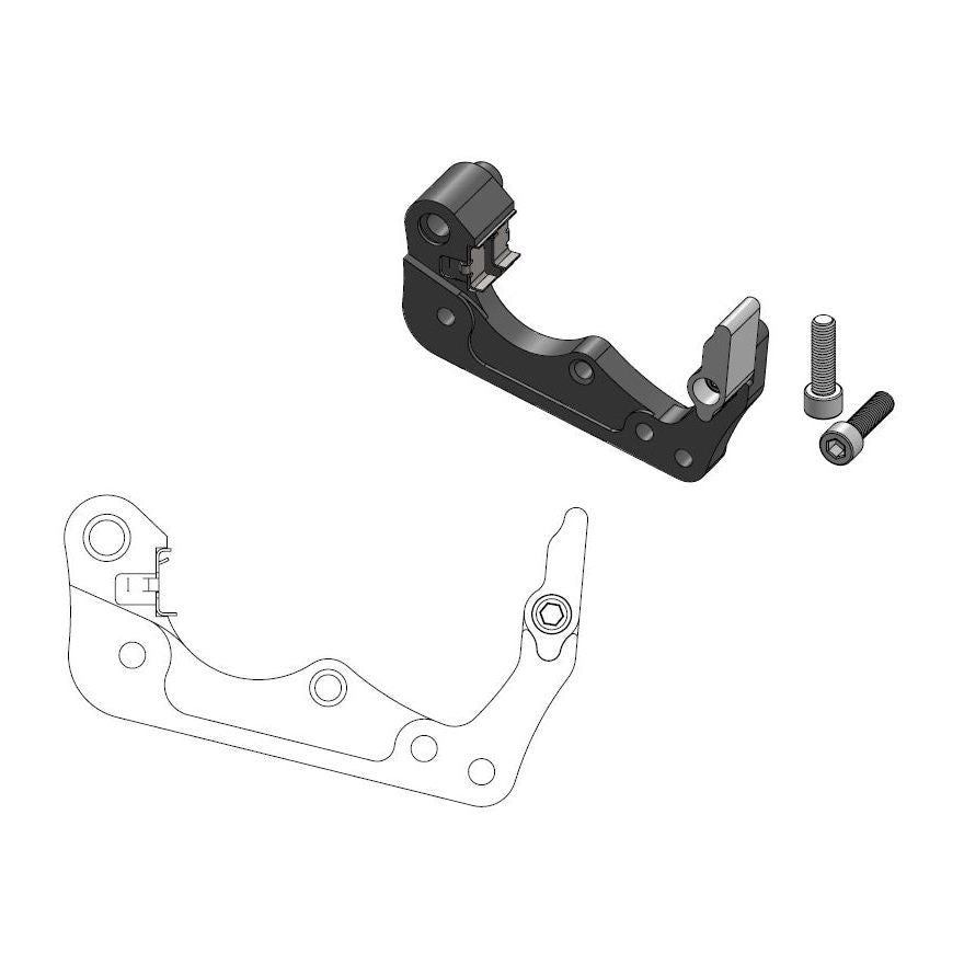 Moto-Master Motorcycle Caliper adapter bracket 211094