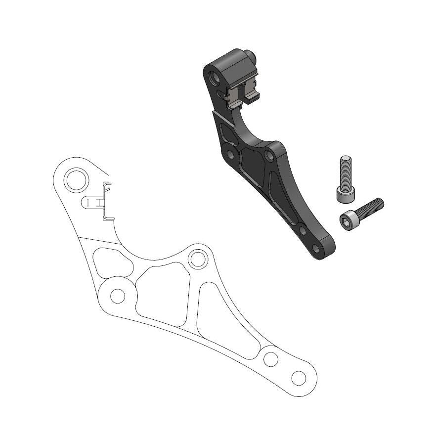 Moto-Master Motorcycle Caliper adapter bracket 211097