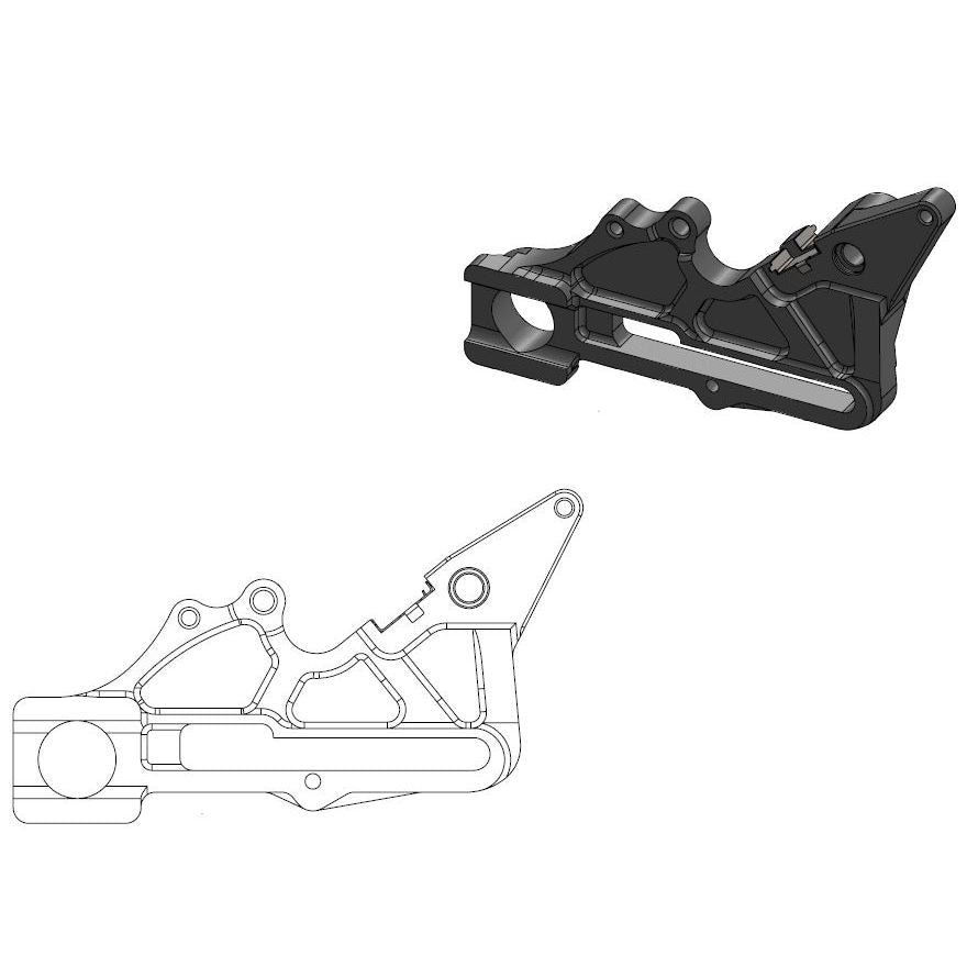Moto-Master Motorcycle Caliper adapter bracket (240mm) 211103