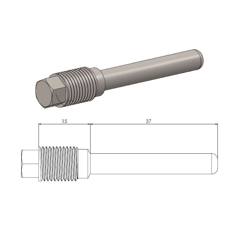 Moto-Master Brake Pad Pin 213019