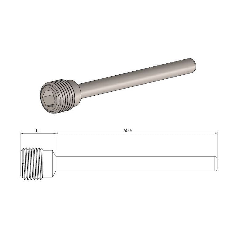 Moto-Master Brake Pad Pin 213037
