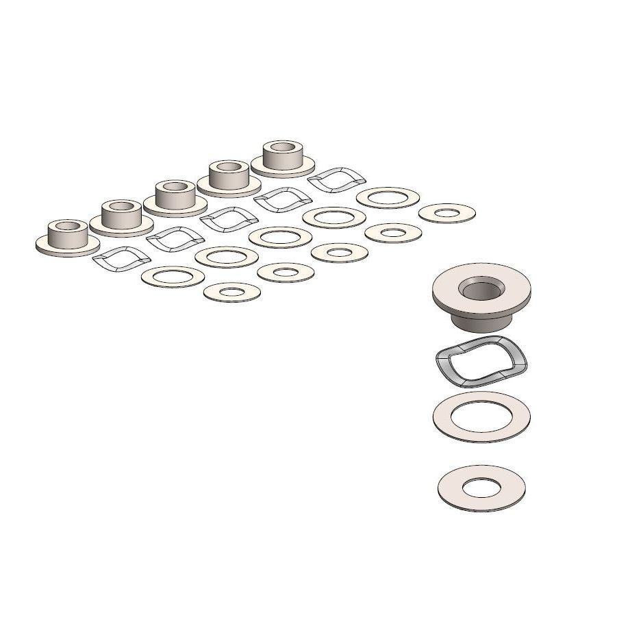 Moto-Master Brake Disc BMW floater kit for OEM bolted 4.5mm 213071