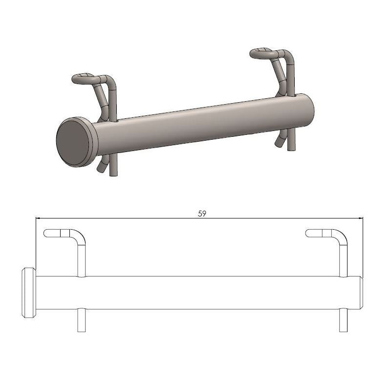 Moto-Master Brake Pad Pin 213098