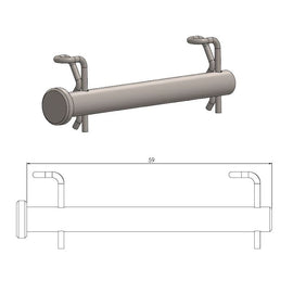 Moto-Master Brake Pad Pin 213098