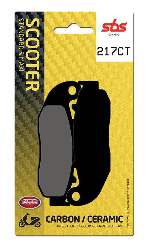 SBS Motorcycle Brake Pads 217CT