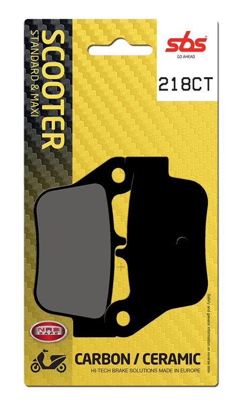 SBS Motorcycle Brake Pads 218CT