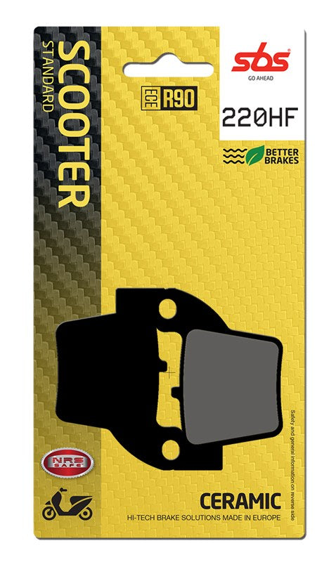 SBS Motorcycle Brake Pads 220HF