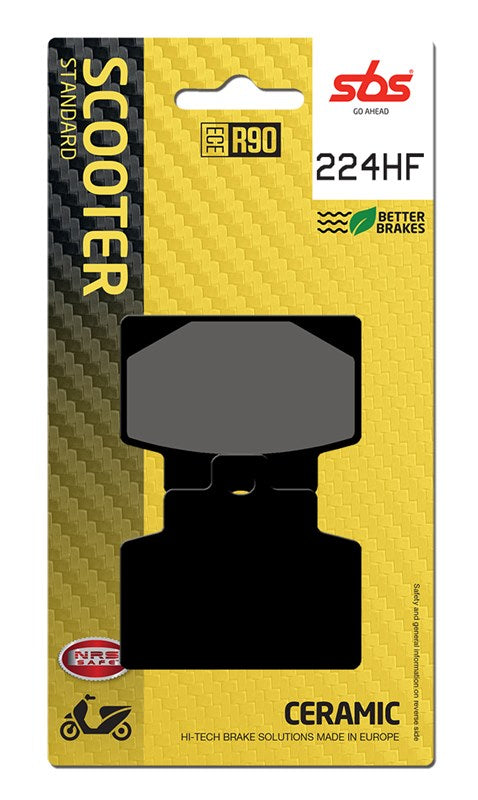 SBS Motorcycle Brake Pads 224HF