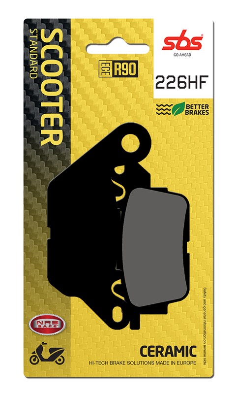 SBS Motorcycle Brake Pads 226HF