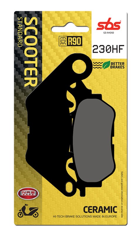 SBS Motorcycle Brake Pads 230HF