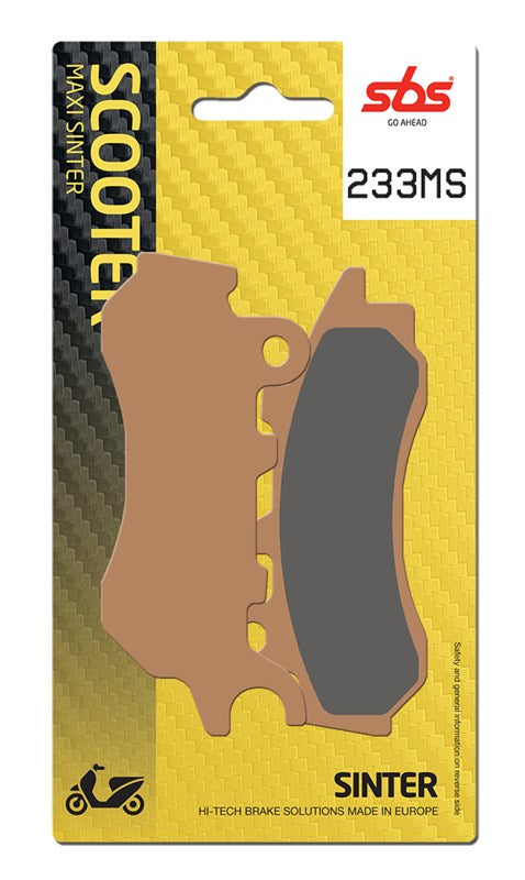 SBS Motorcycle Brake Pads 233MS
