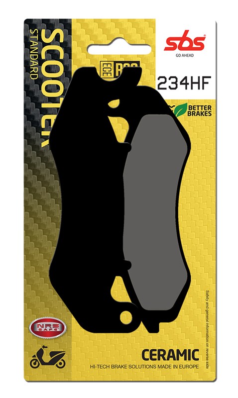 SBS Motorcycle Brake Pads 234HF